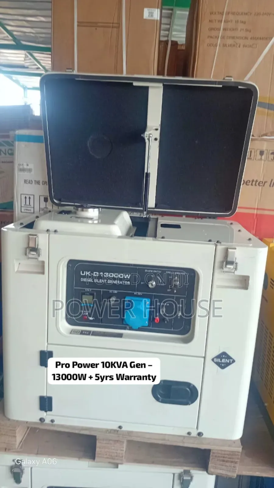 10kva Diesel Generator Uk-D – 13000w 10kva System, 5yrs Warranty