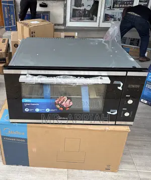 Get Authentic Midea Built in Electric Oven(93m90do-B)Tempered Glass) 