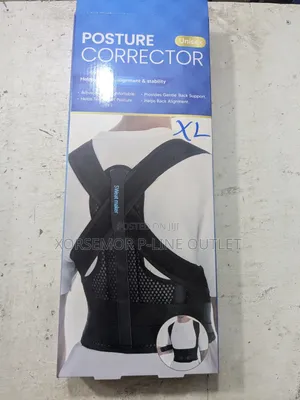 Metallic Back Plated Back Support