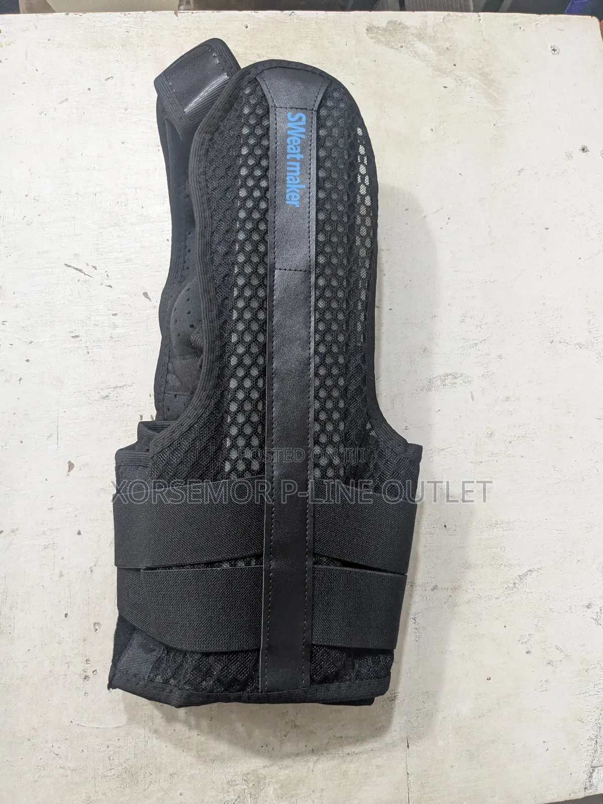 Metallic Back Plated Back Support