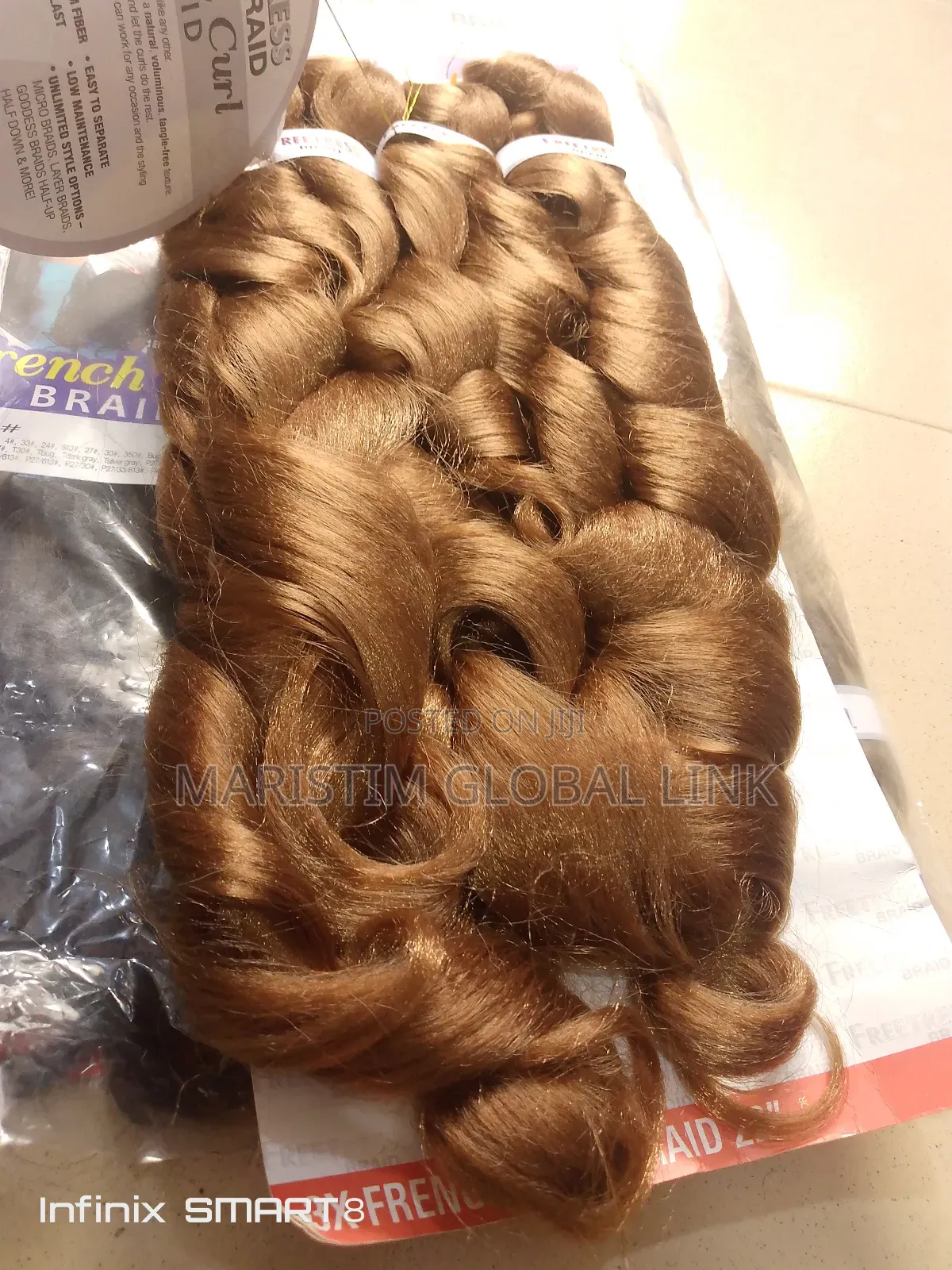 4x Freetress French Curls Braid