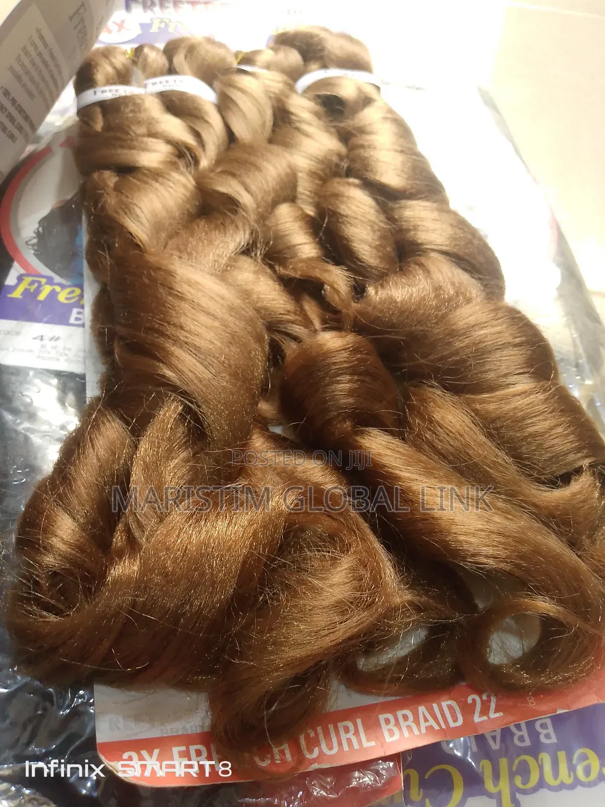 4x Freetress French Curls Braid