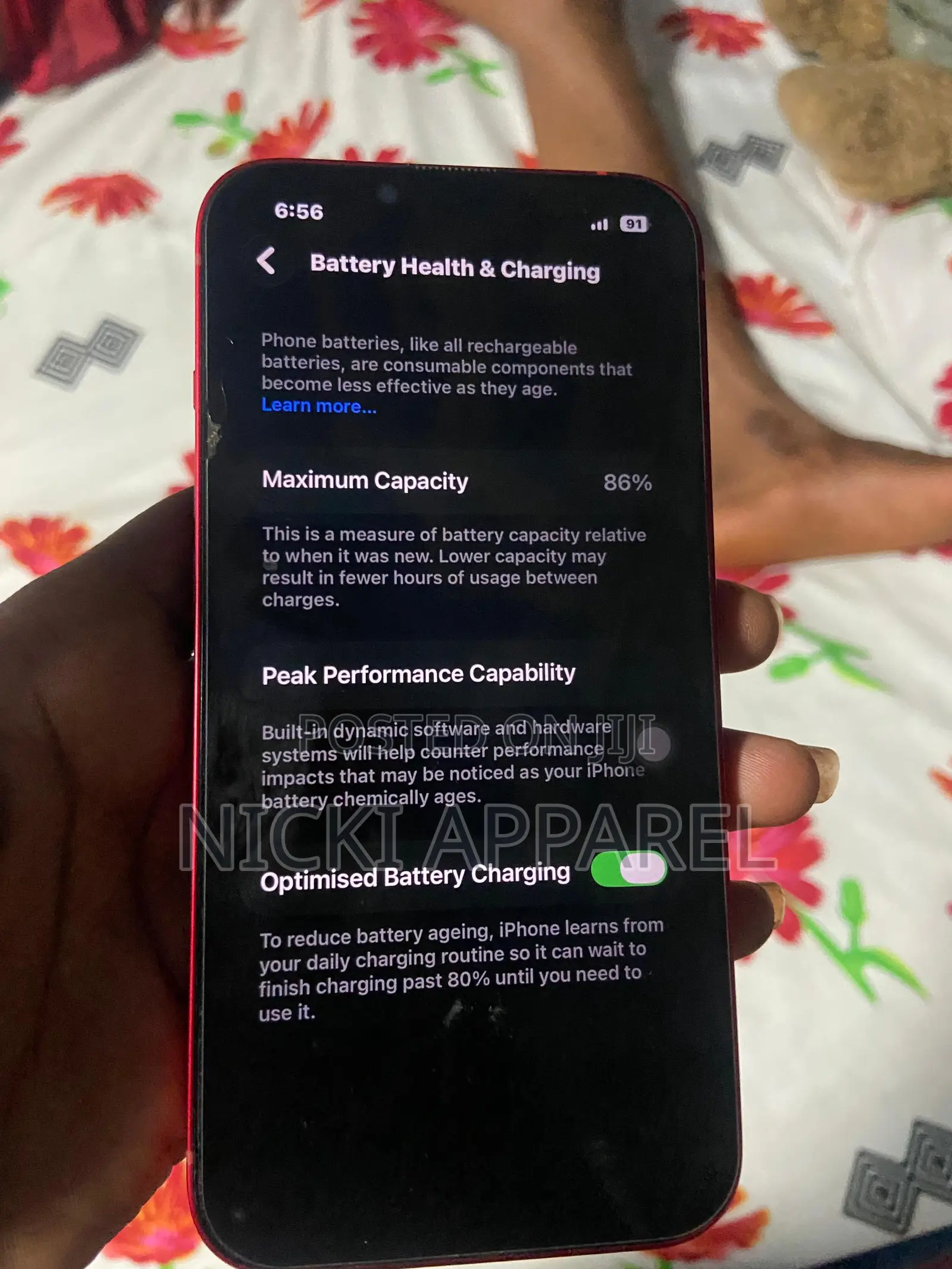 New Apple iPhone 13 128 GB Red