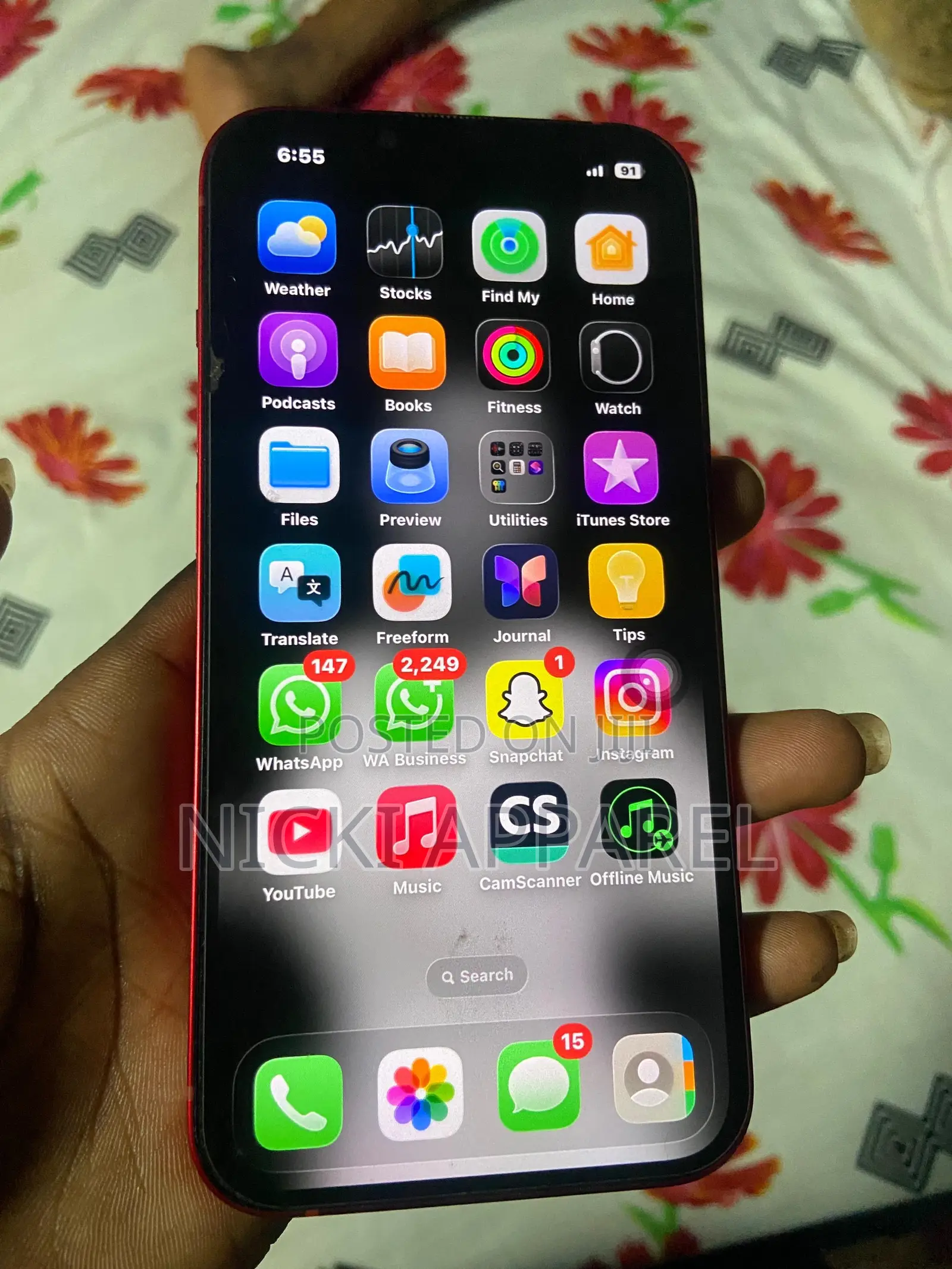 New Apple iPhone 13 128 GB Red