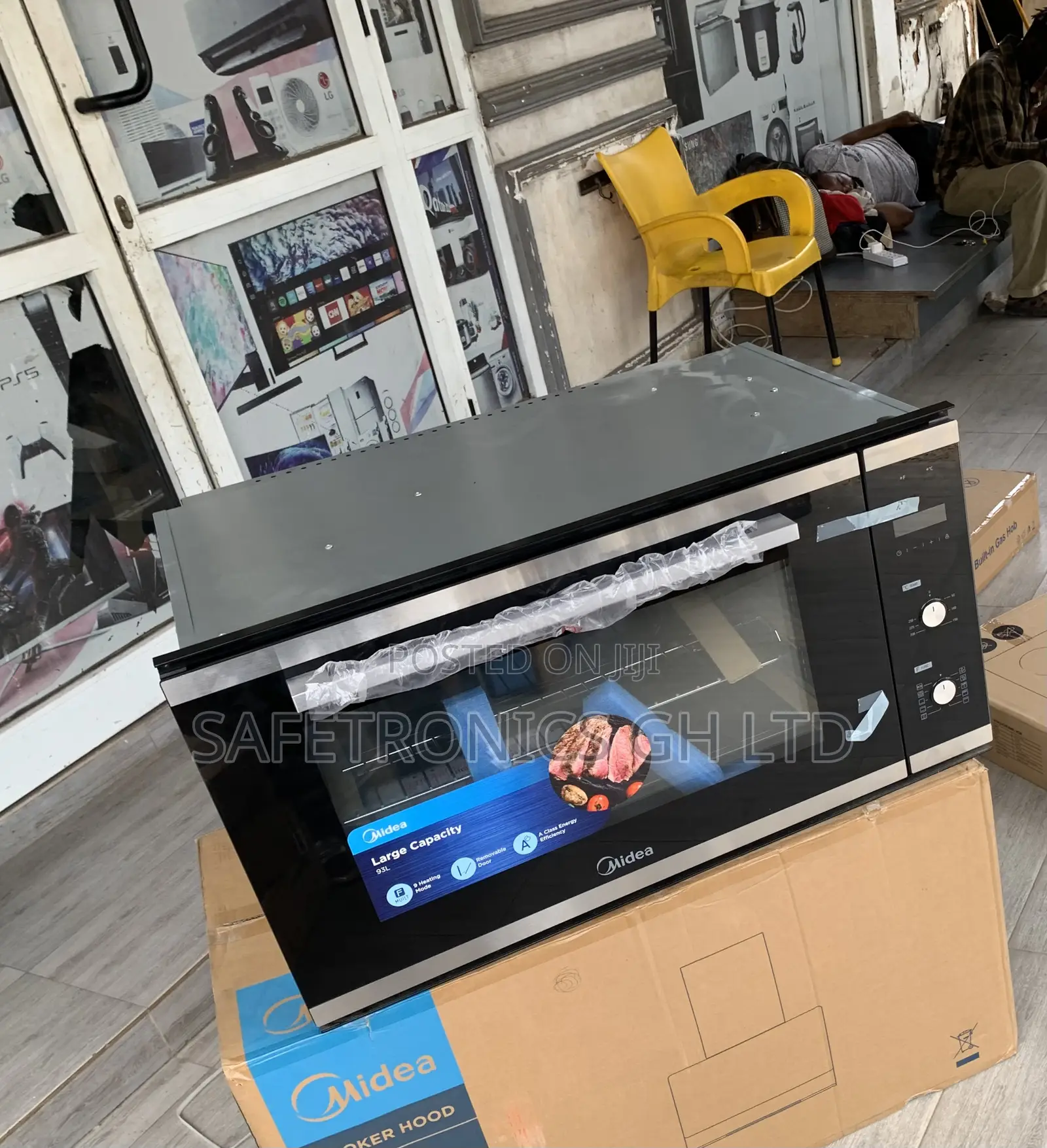 Newly Bulky 90m90d0-B Midea Electric Inbuilt 90cm Oven