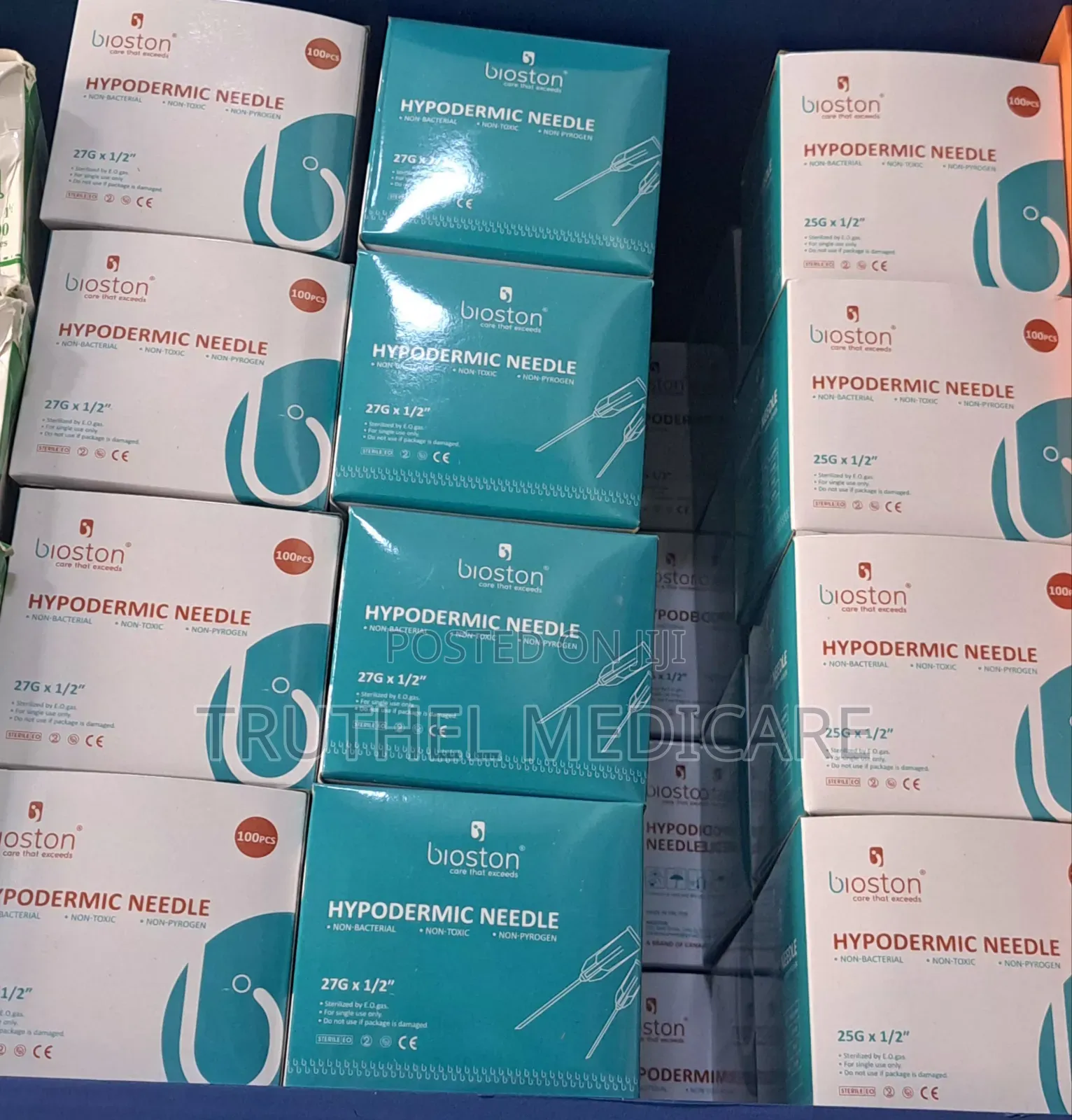 Hypodermic Needle - 21,23,25,27g