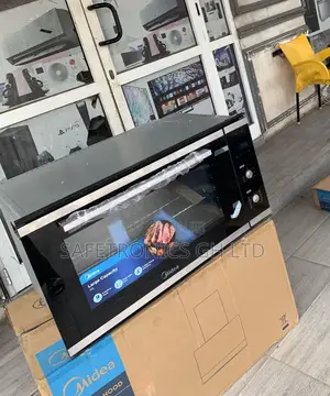Perfect Midea New 90m90d0-B 90cm Black Built-in Oven