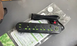 4 Way Power Extension Board With 2 Usb Port 1 Type C Slot