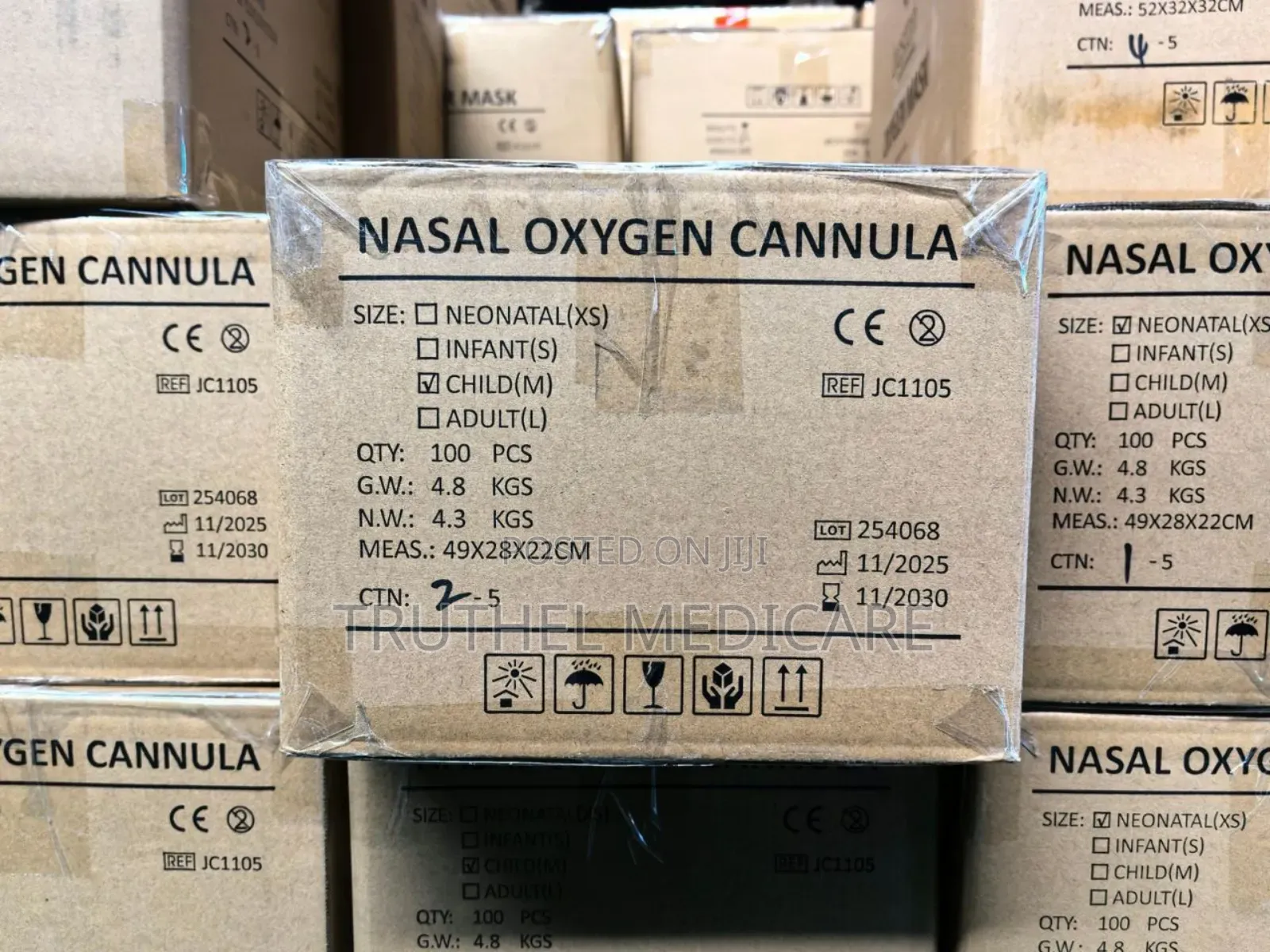Nasal Oxygen Cannula