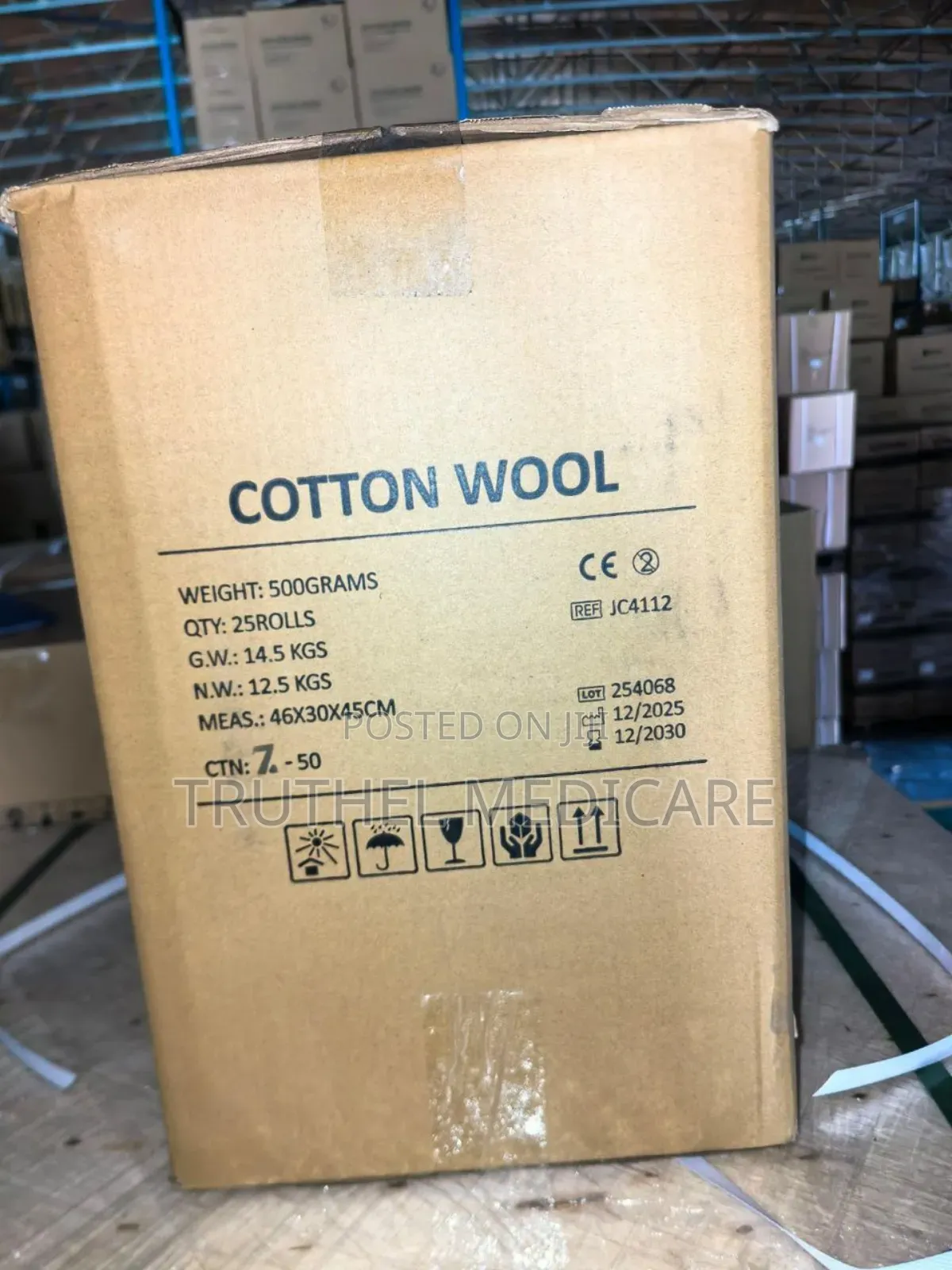 Absorbent Cotton Wool