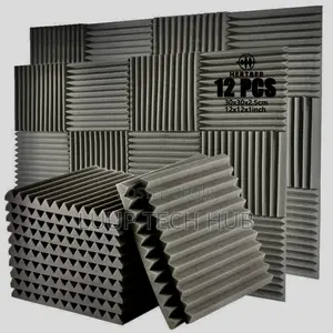 12 Pieces Studio Acoustic Foam Panels