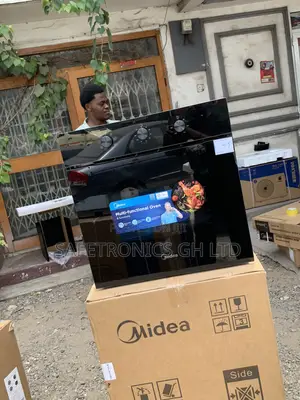 Secure Fast Defrost Midea 60cm Built in Oven Sku: 65m80m1-012 Grey
