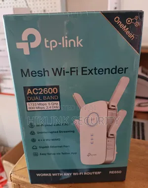 Tp-Link Re650 Mesh Wifi Extender Re650 Range Extender