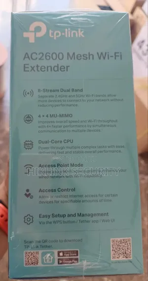 Tp-Link Re650 Mesh Wifi Extender Re650 Range Extender