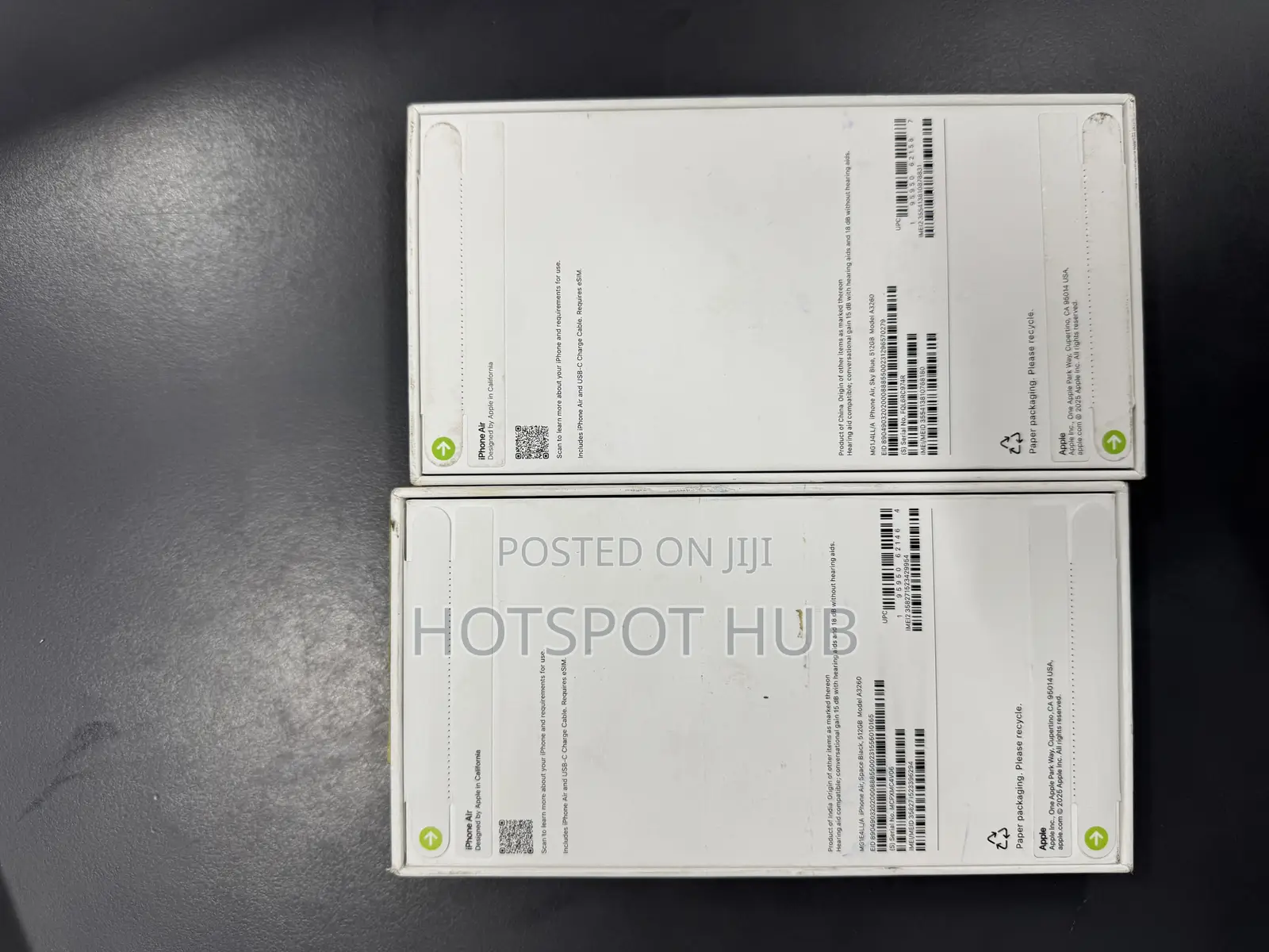 New Apple iPhone Air 512 GB Black