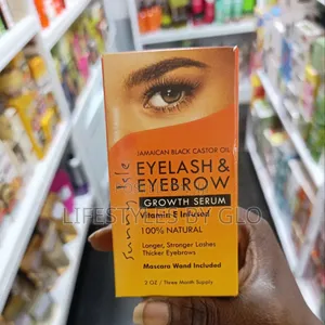 Jamaican Black Castor Oil Eyelash Eyebrow Growth Serum