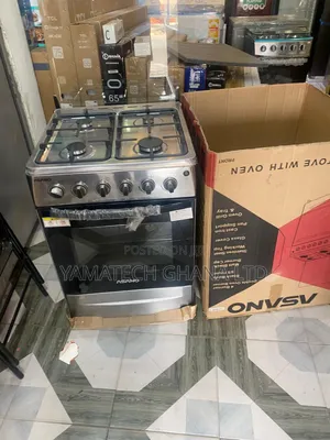 Best Quality Asano 60x60 Auto Ignition Gas Stove With Oven and Grill