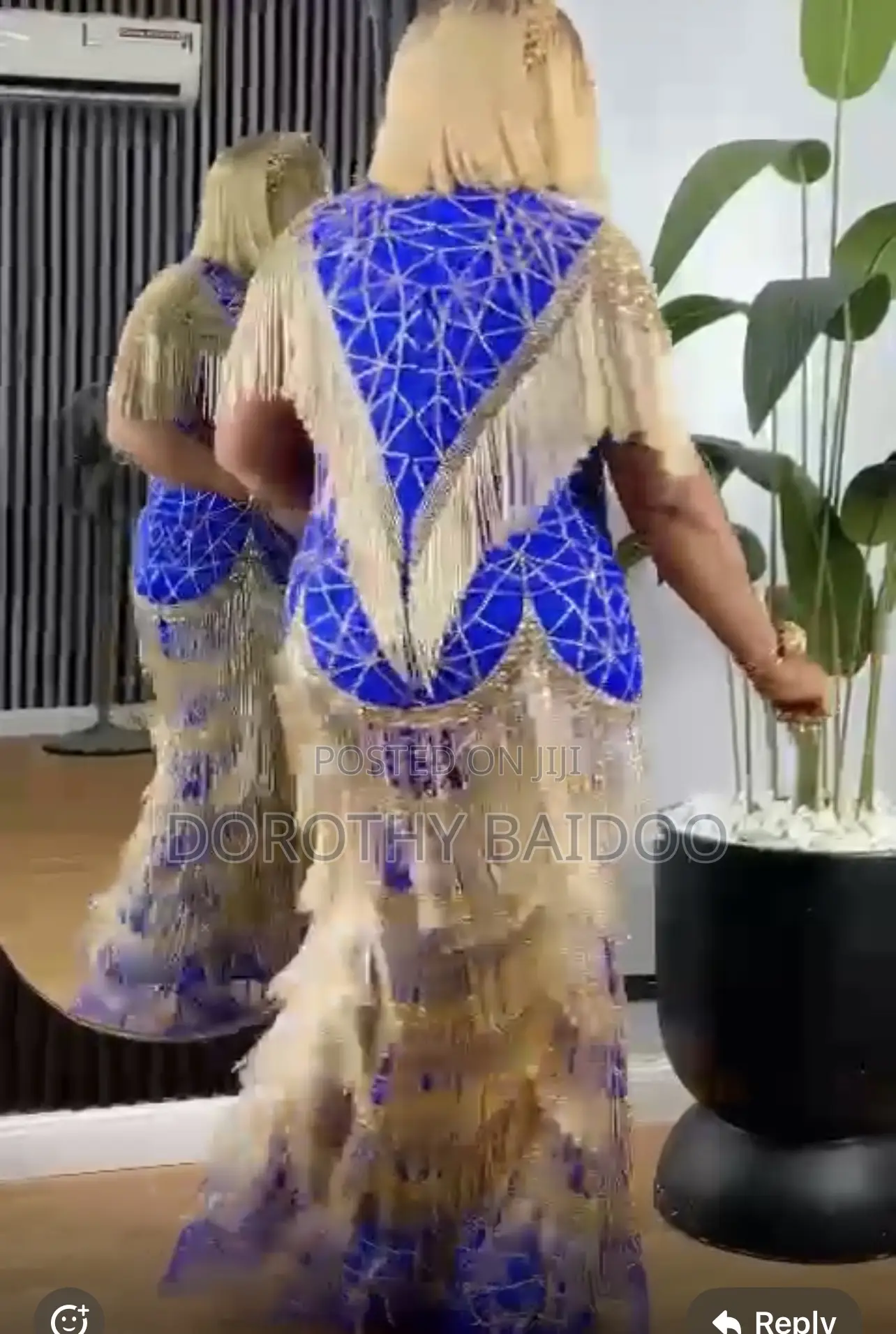 Perfect Suprising Dress Design With Pure Gold