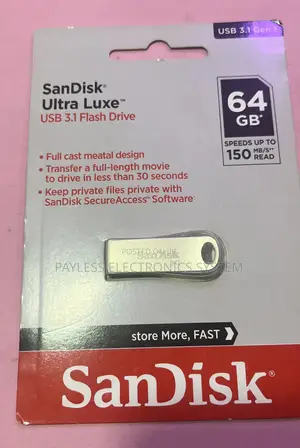 Sandisk Usb 3.1 Ultra Luxe Pendrive’S