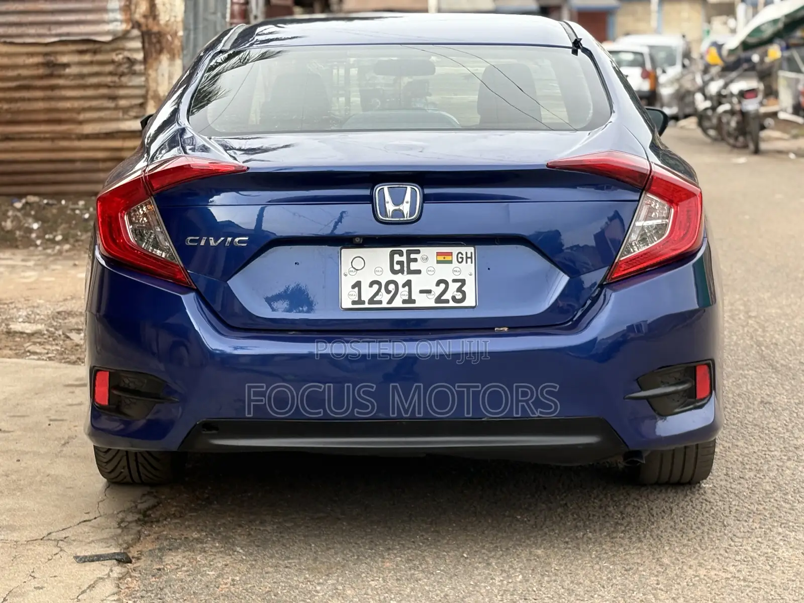 Honda Civic 2016 Blue