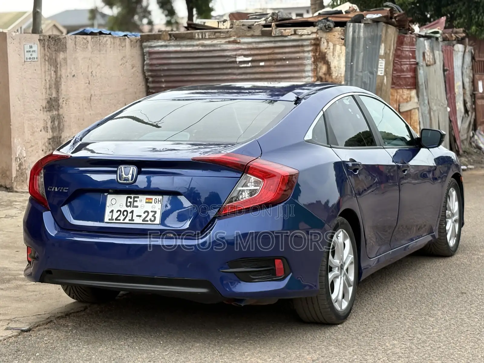 Honda Civic 2016 Blue