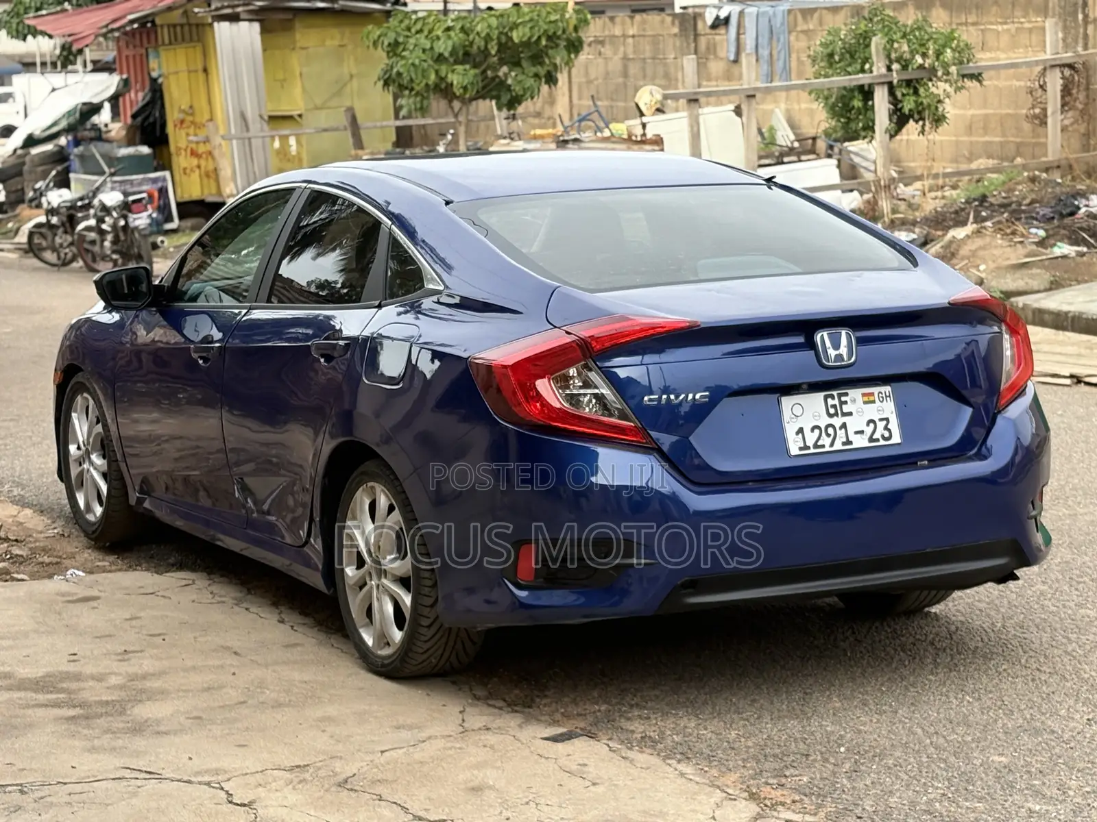 Honda Civic 2016 Blue
