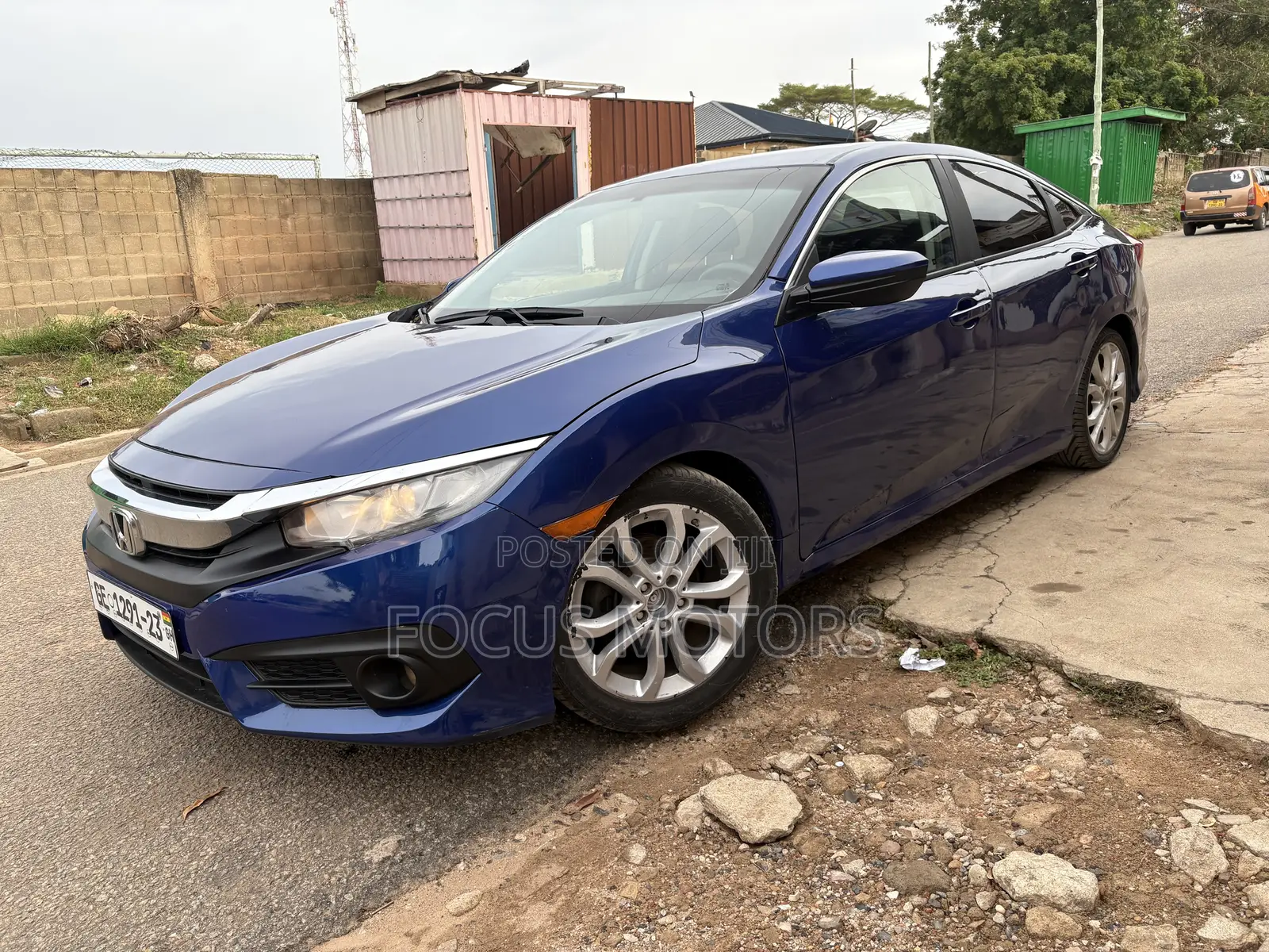 Honda Civic 2016 Blue