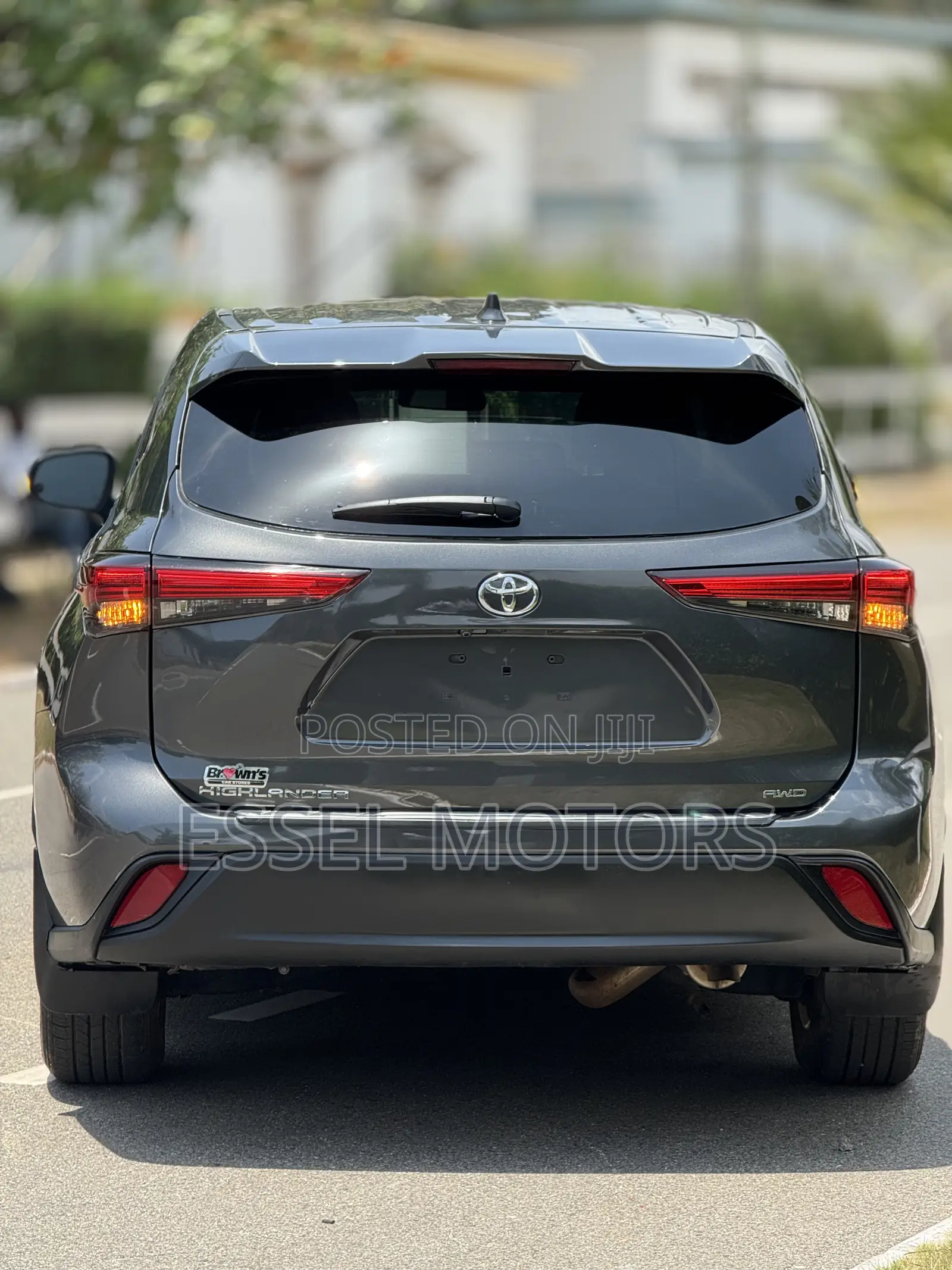 Toyota Highlander LE AWD 2020 Gray