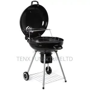 Barbecue Grill (Oval) Black
