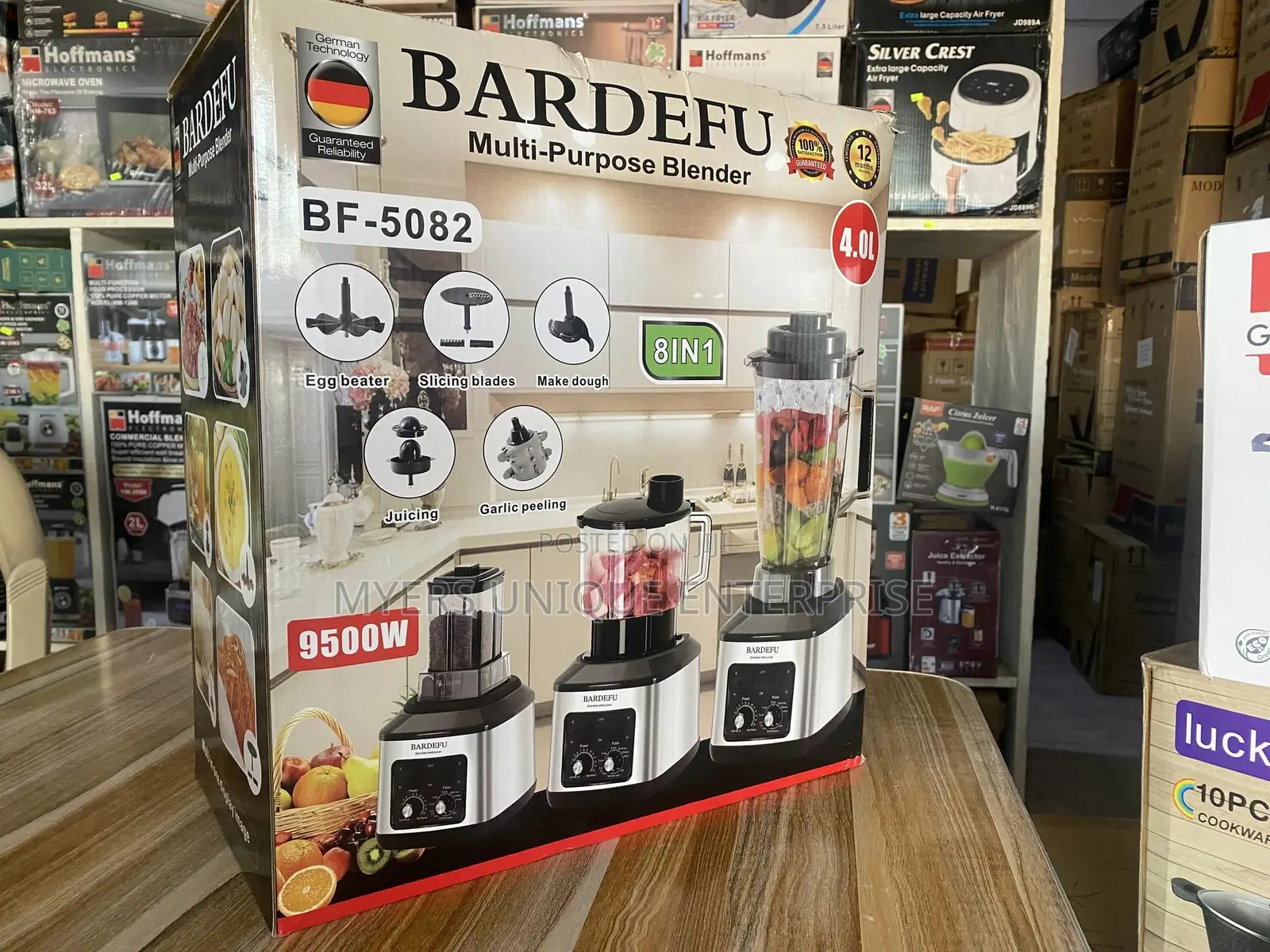 Bardefu Original 8in1 Multifunctional Blender 9500w