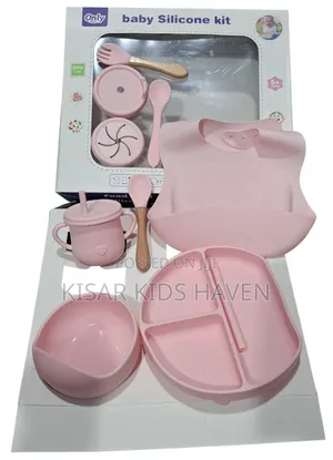 Silicone Feeding Set for Babies 6 Months to 3 Years