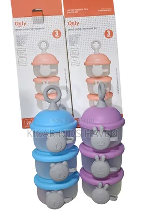 Milk/ Cereals Dispenser or Container 3 Layers
