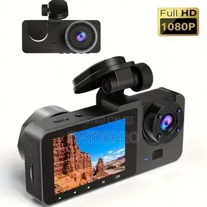 Car Dashcam 3 Channel Car Dashboard Camera 1080p Recorder