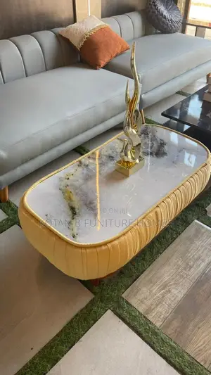 Golden Aura Center Table