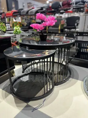 Modern 2-in-1 Marble Center Set