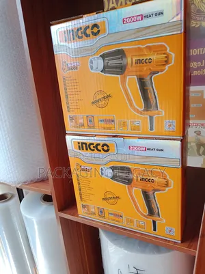 Ingco Heat Gun For Packaging With Our Shrink Wrap