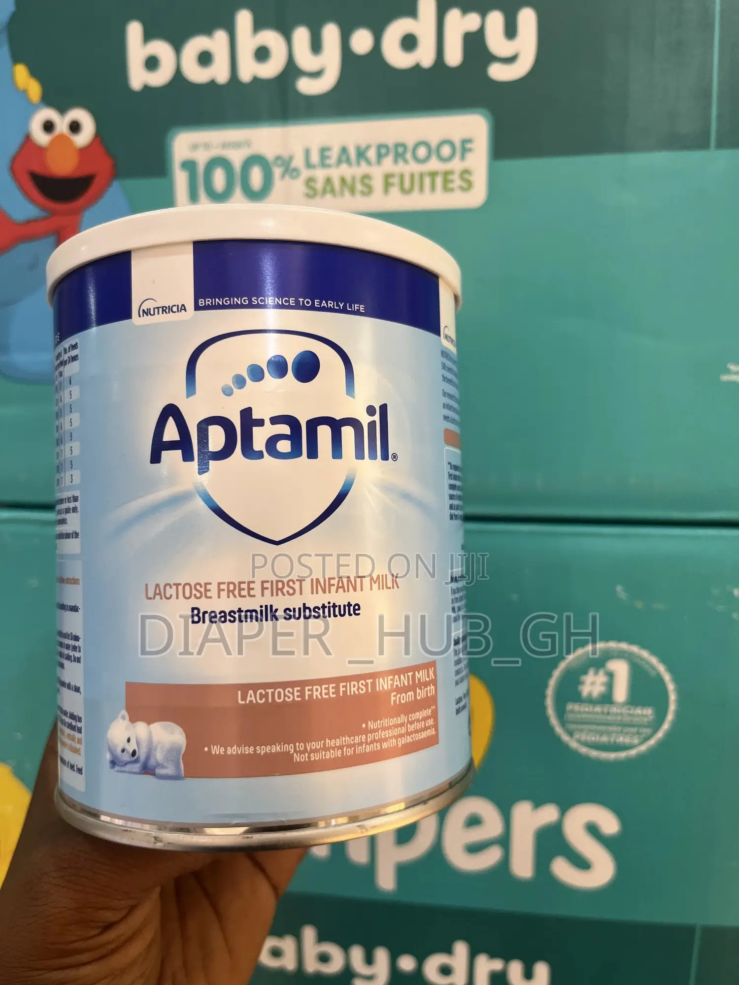 Aptamil Lactose Free First Infant Milk (Breastmilk Substitute) 400g