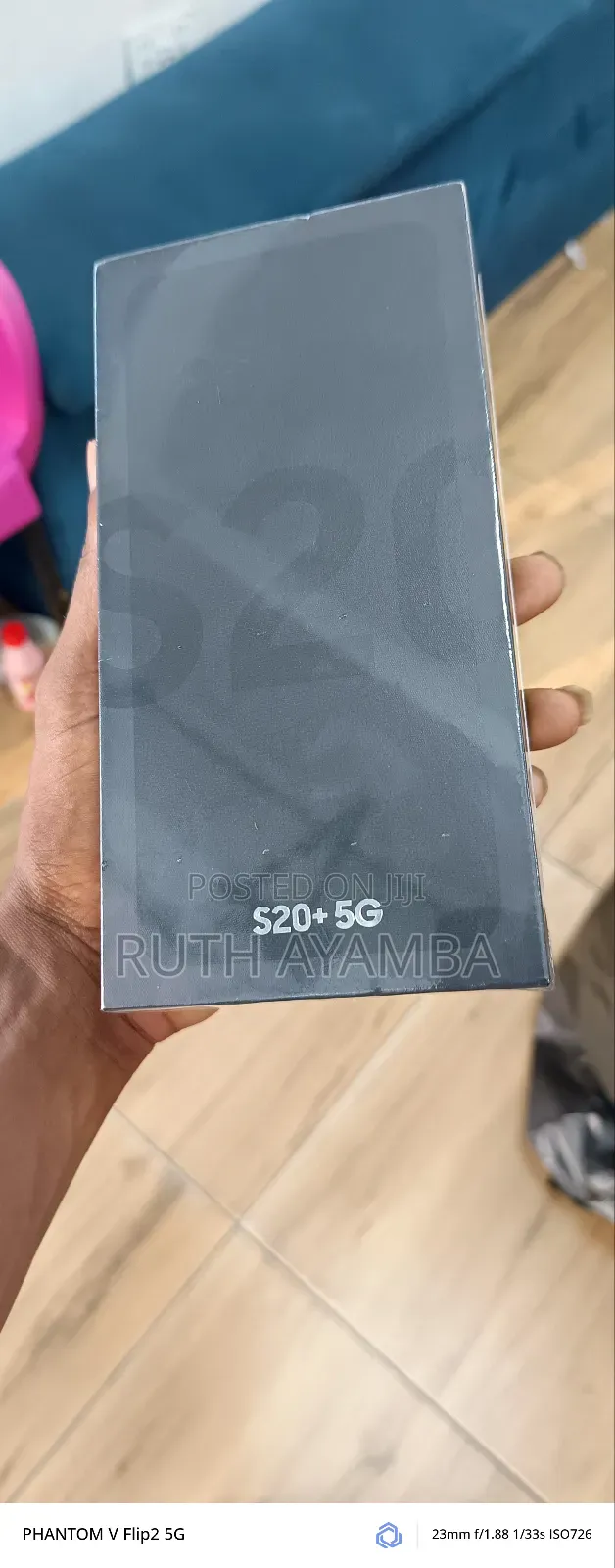 New Samsung Galaxy S20+ 5G 128 GB Black