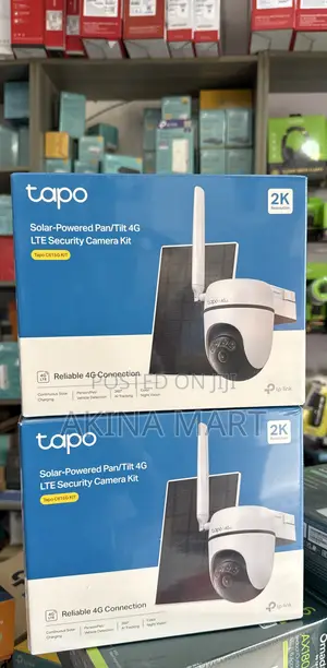 Tp-Link Tapo C615g Kit New Solar-Powered 4g Lte Security Camera