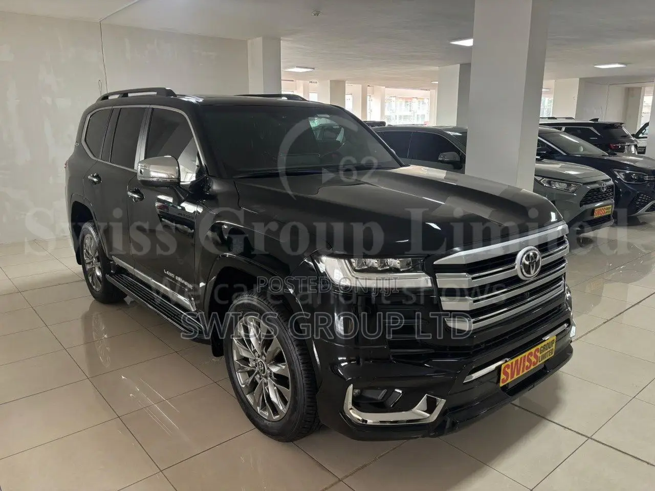 New Toyota Land Cruiser LC300 2025 Black