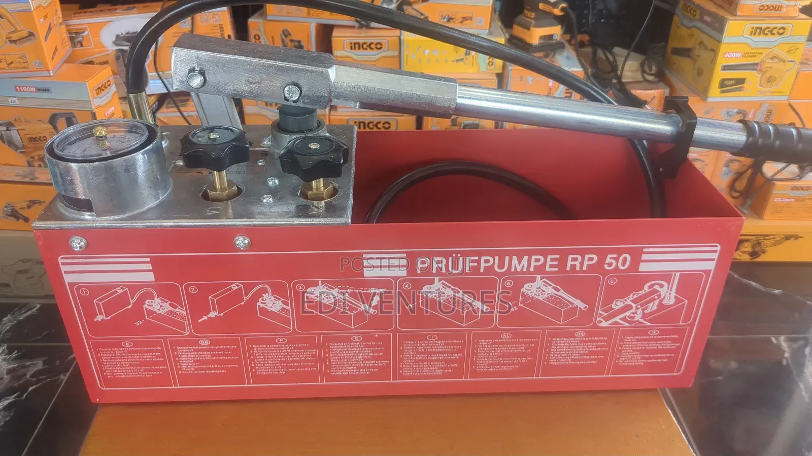 12l Plumbing Test Bucket