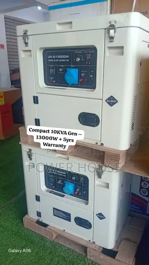 High Efficiency 10kva Diesel Generator Uk-D 13000w – 10kva Power, 5yrs