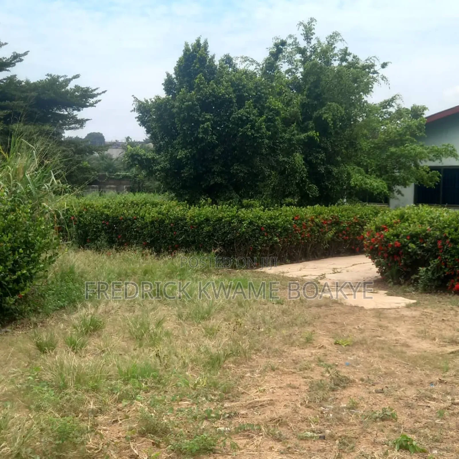 One Acre Land With Church for Sale at Kwadaso Estate