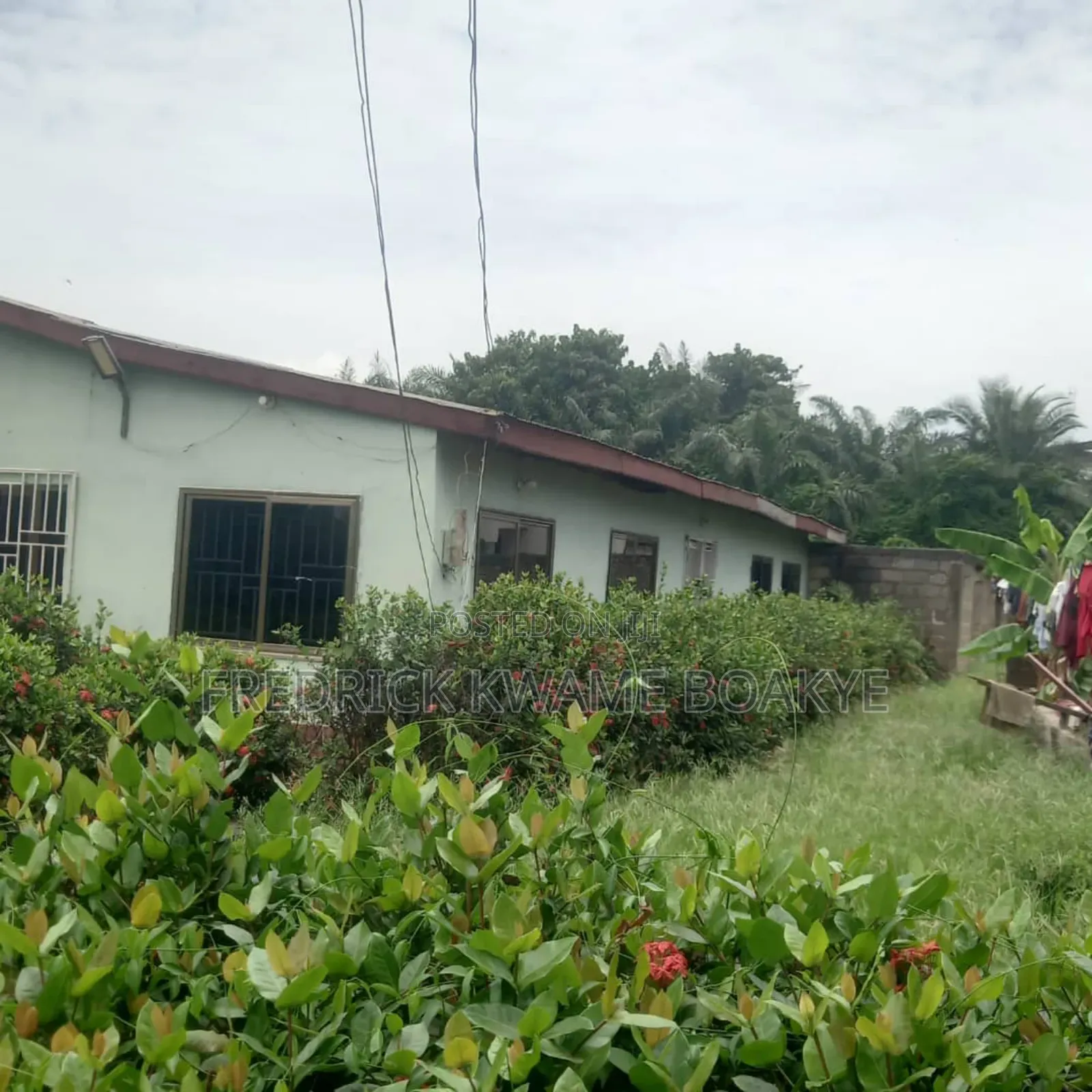 One Acre Land With Church for Sale at Kwadaso Estate