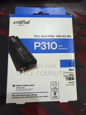 2tb Crucial P310 Nvme SSD Drive With Heatsink for Ps5 and Desktop