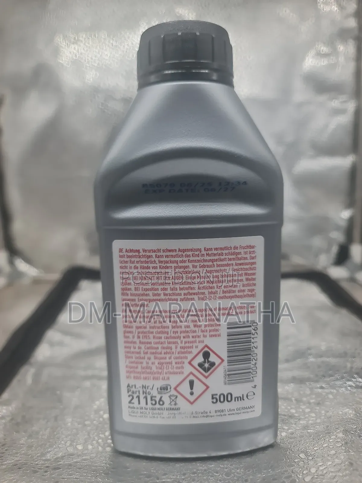 Dot 4 Brake Fluid Liqui Moly