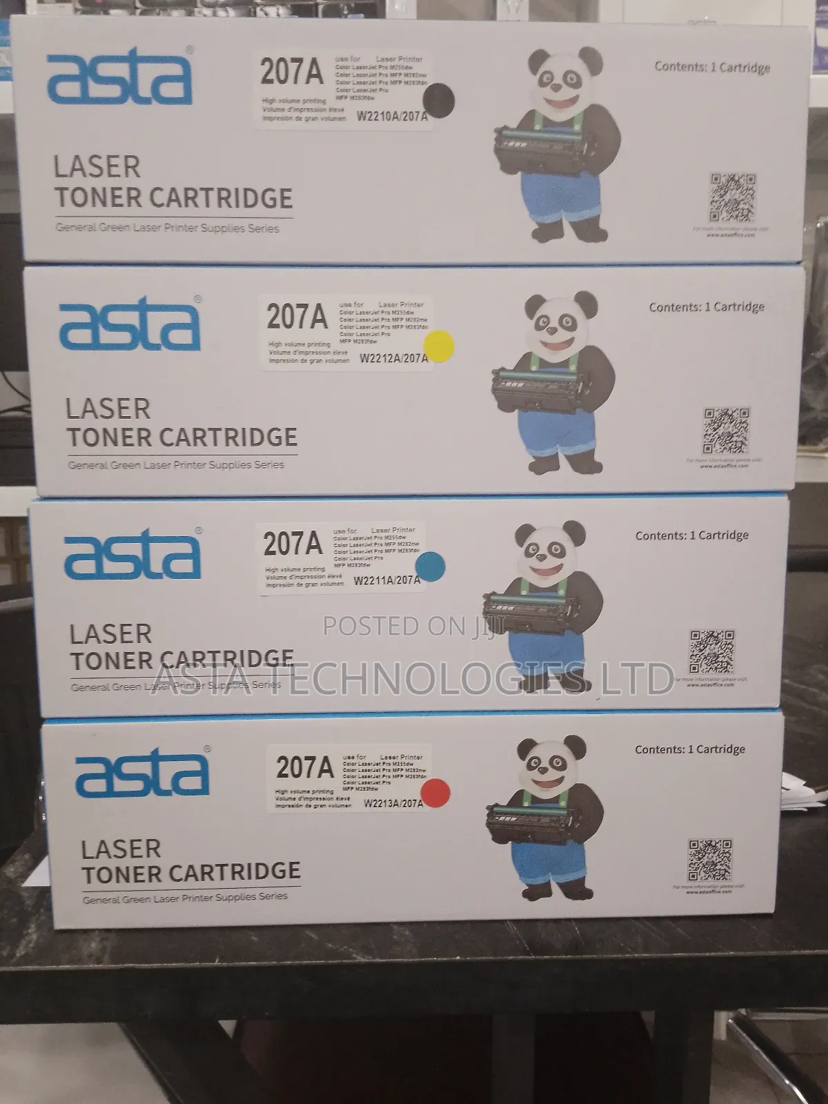 Asta Universal Toner 207a With Chip