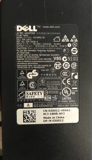 Dell Laptop Charger Pa-4e Family Power Adapter Big Pin 130 Watts