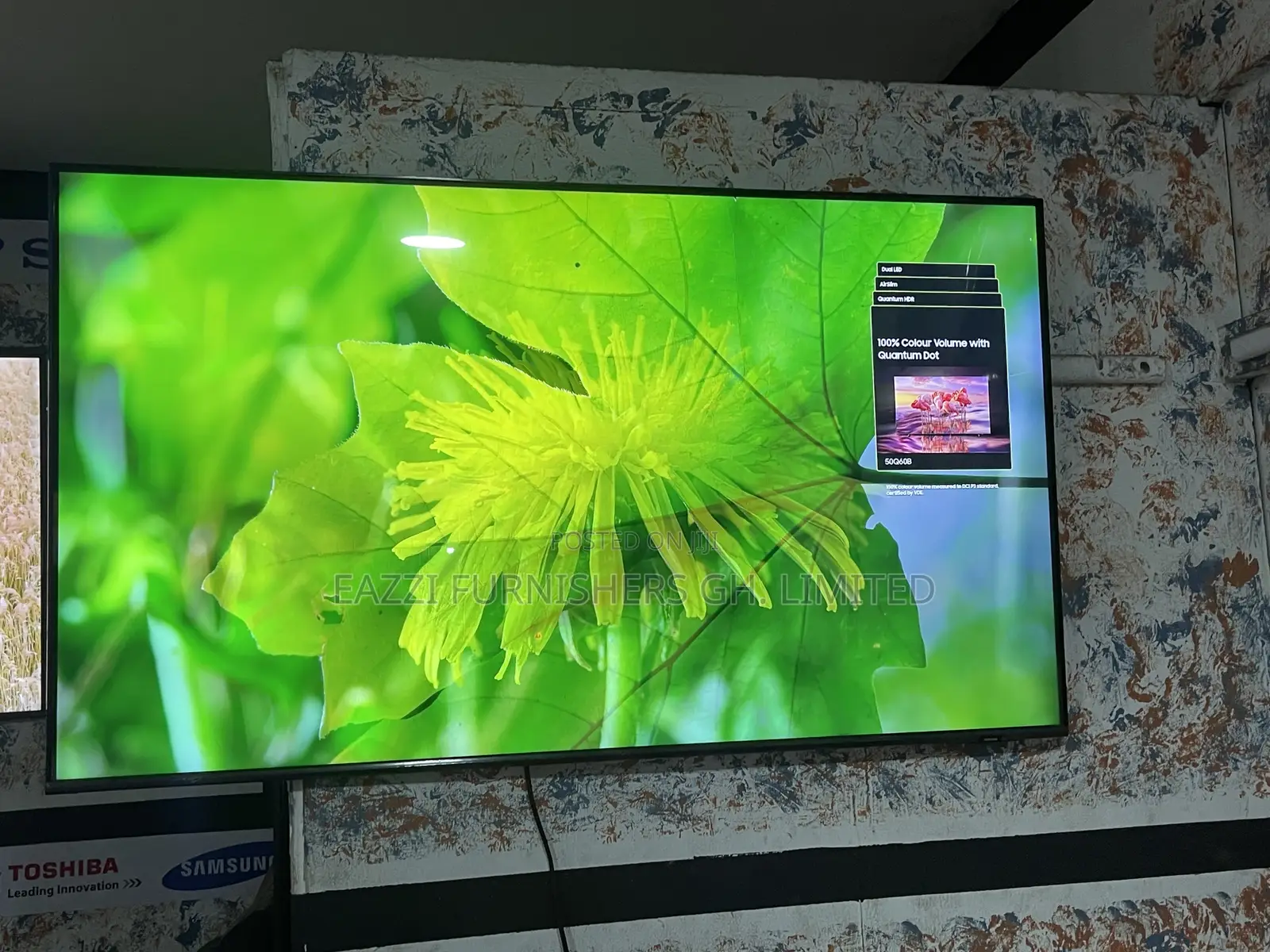 50 Inches Samsung Qled 50q80b Smart Satellite Air Slim Uhd Hdr Tv