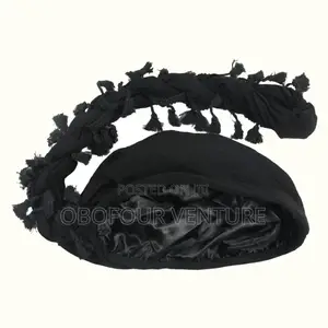 Turban for Men Women Satin Lined Durag Head Wraps Skull Cap. Jjggff19